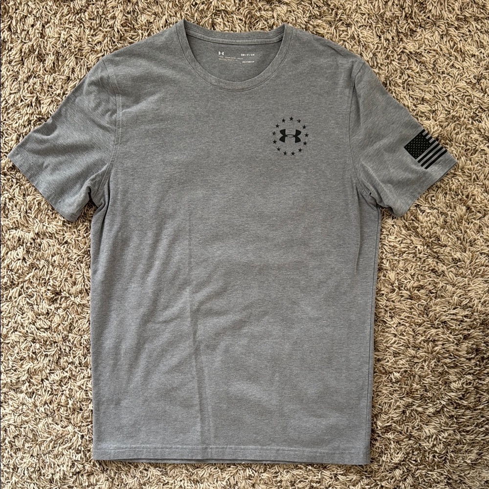 Under Armour Freedom Men's Gray T-Shirt